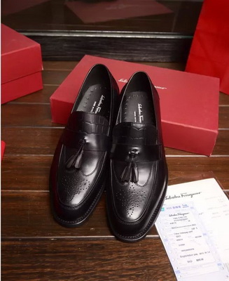 Salvatore Ferragamo Business Men Shoes--021